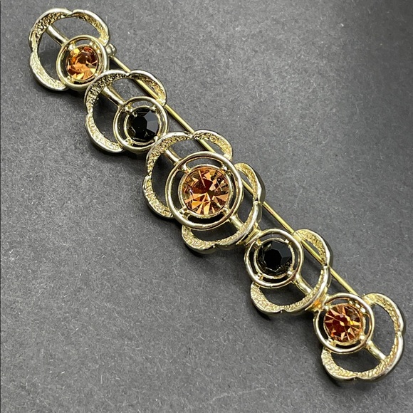 Sarah Coventry bar brooch vintage - Picture 3 of 6